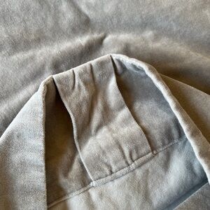 West Elm Grey Cotton Curtain Panel